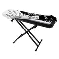 Sun And Moon Yin Yang Print Piano Keyboard Cover