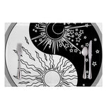Sun And Moon Yin Yang Print Placemat
