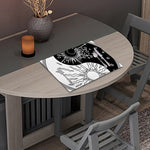 Sun And Moon Yin Yang Print Placemat