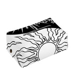 Sun And Moon Yin Yang Print Rectangle Tissue Box Cover