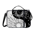 Sun And Moon Yin Yang Print Shoulder Strap Bible Bag