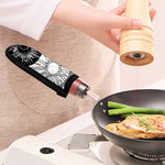 Sun And Moon Yin Yang Print Skillet Handle Cover
