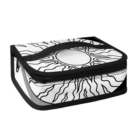 Sun And Moon Yin Yang Print Small Lunch Bag