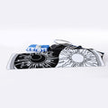 Sun And Moon Yin Yang Print Sports Towel