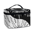 Sun And Moon Yin Yang Print Travel Makeup Bag