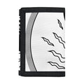 Sun And Moon Yin Yang Print Trifold Wallet