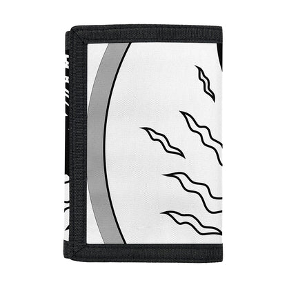 Sun And Moon Yin Yang Print Trifold Wallet