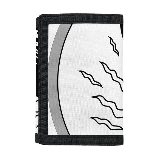 Sun And Moon Yin Yang Print Trifold Wallet