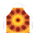 Sun Fire Kaleidoscope Print Adjustable Apron
