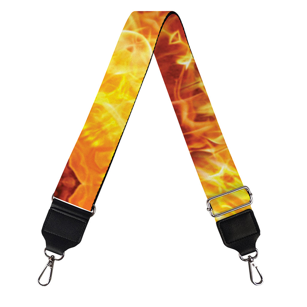 Sun Fire Kaleidoscope Print Bag Strap
