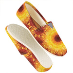 Sun Fire Kaleidoscope Print Casual Shoes
