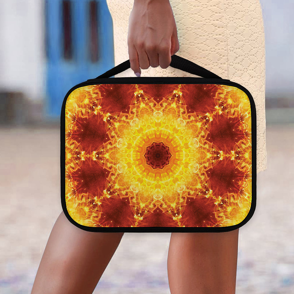 Sun Fire Kaleidoscope Print Classic Bible Case