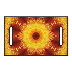 Sun Fire Kaleidoscope Print Golf Cart Seat Cover