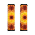 Sun Fire Kaleidoscope Print Handle Covers
