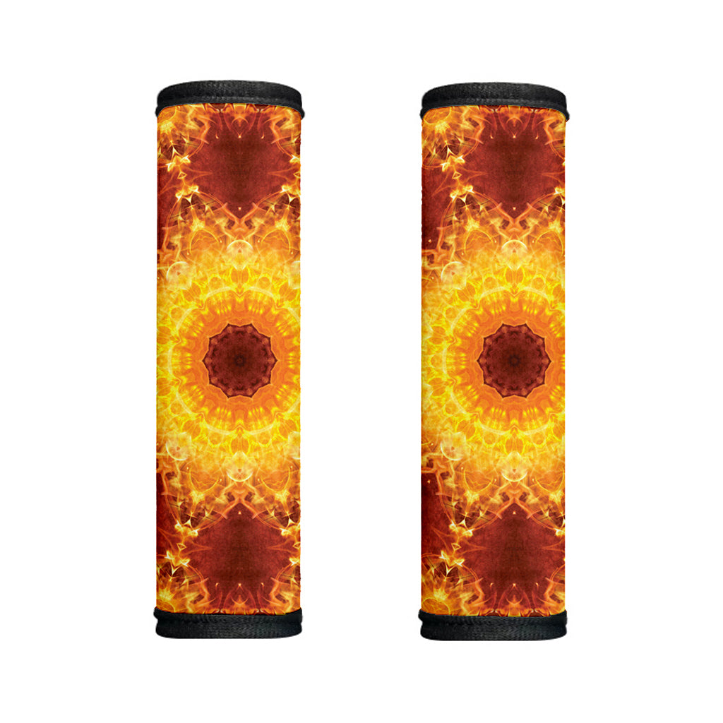 Sun Fire Kaleidoscope Print Handle Covers