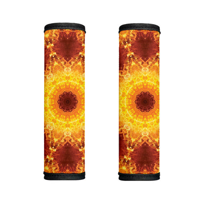 Sun Fire Kaleidoscope Print Handle Covers