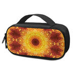Sun Fire Kaleidoscope Print Insulin Cooler Travel Case