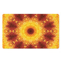Sun Fire Kaleidoscope Print Polyester Doormat