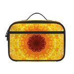 Sun Fire Kaleidoscope Print Portable Lunch Bag