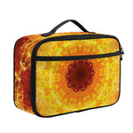 Sun Fire Kaleidoscope Print Portable Lunch Bag