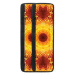 Sun Fire Kaleidoscope Print Refrigerator Handle Covers