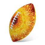 Sun Fire Kaleidoscope Print Rugby Ball