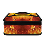 Sun Fire Kaleidoscope Print Small Lunch Bag