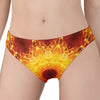 Sun Fire Kaleidoscope Print Women's Panties