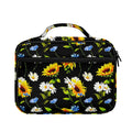 Sunflower Chamomile Pattern Print Briefcase Bible Bag