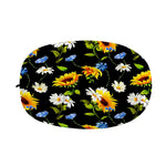 Sunflower Chamomile Pattern Print Car Side Mirror Covers