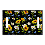Sunflower Chamomile Pattern Print Golf Cart Seat Cover