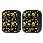 Sunflower Chamomile Pattern Print Handle Covers