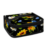 Sunflower Chamomile Pattern Print Small Lunch Bag