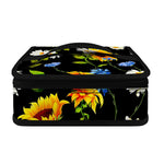 Sunflower Chamomile Pattern Print Small Lunch Bag