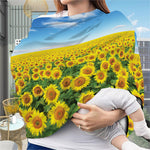 Sunflower Field Print Baby Seat Cover