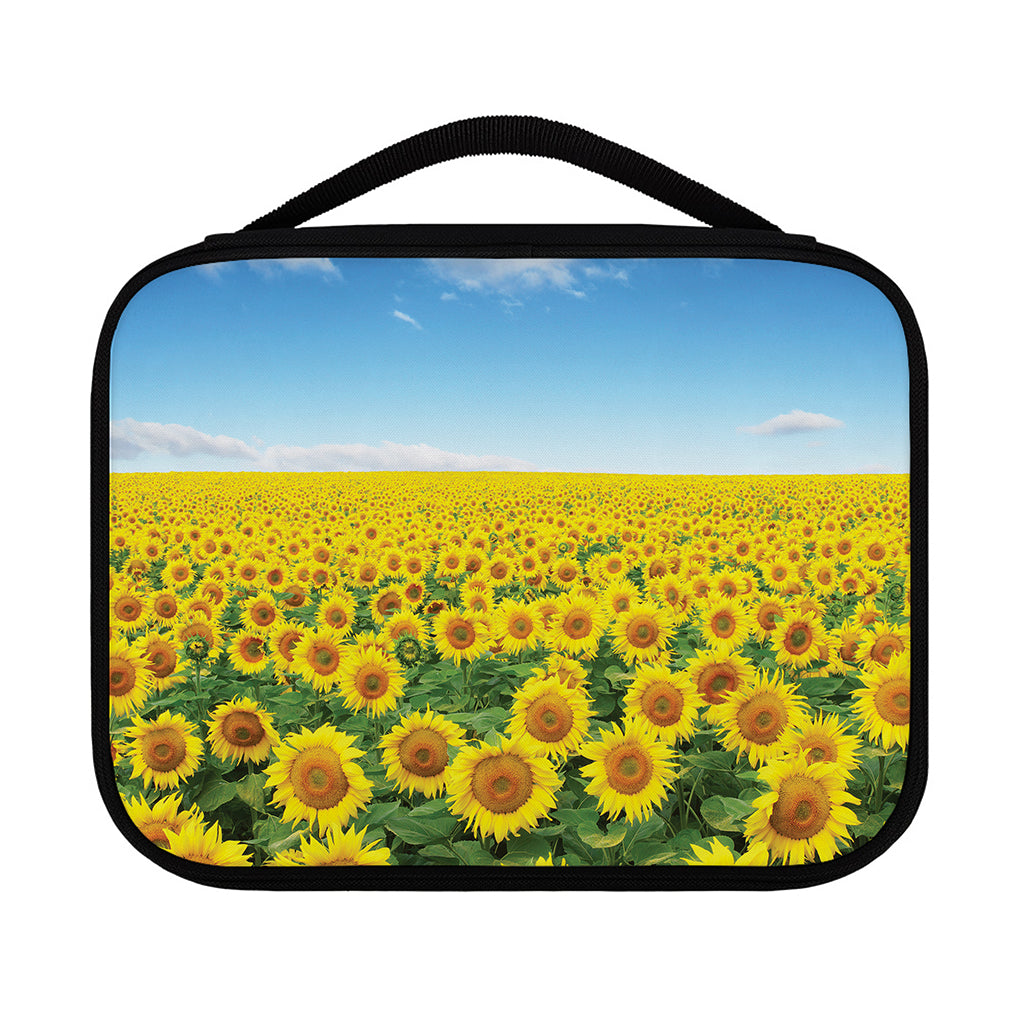 Sunflower Field Print Classic Bible Case