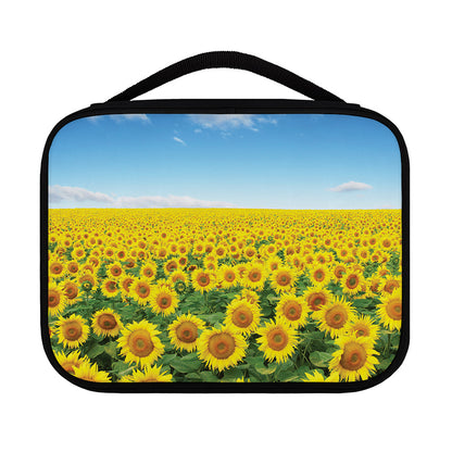 Sunflower Field Print Classic Bible Case