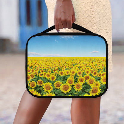 Sunflower Field Print Classic Bible Case