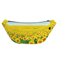 Sunflower Field Print Fanny Pack