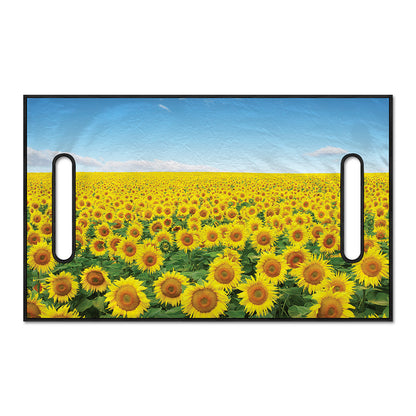 Sunflower Field Print Golf Cart Seat Cover