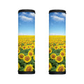 Sunflower Field Print Handle Covers