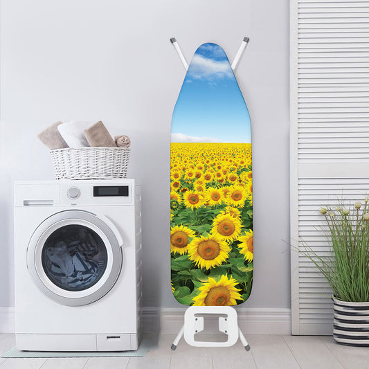 Sunflower Field Print Ironing Board Cover