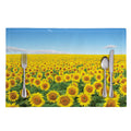 Sunflower Field Print Placemat