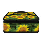 Sunflower Field Print Small Lunch Bag