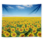 Sunflower Field Print Tapestry