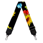 Sunflower Floral Pattern Print Bag Strap