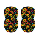 Sunflower Floral Pattern Print Bar Stool Covers