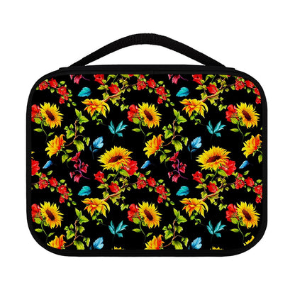 Sunflower Floral Pattern Print Classic Bible Case
