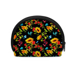 Sunflower Floral Pattern Print Coin Purse