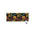 Sunflower Floral Pattern Print Extended Mouse Pad